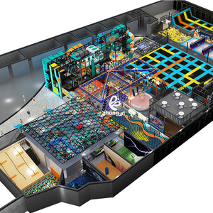 trampoline park equipment