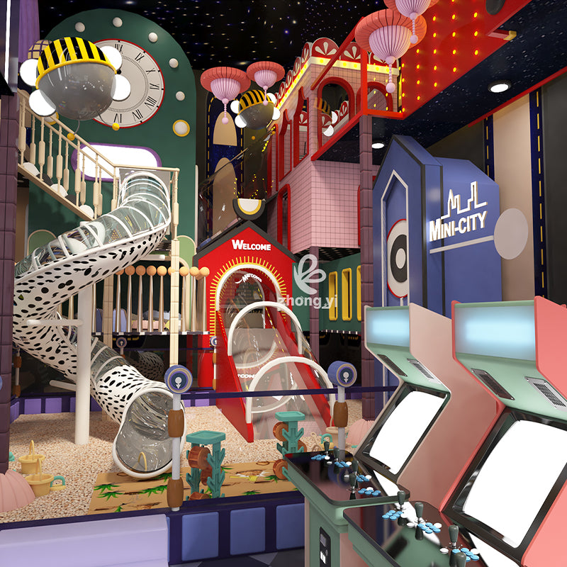 kids indoor Play Center for sale