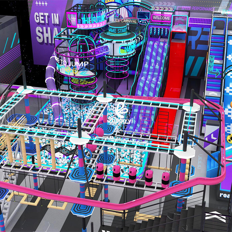 indoor trampoline park for Adults and kids