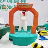 Large sand pit toys