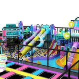 Large commercial trampoline park manufacturer