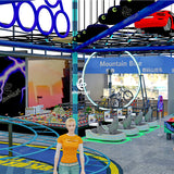 trampoline park equipment