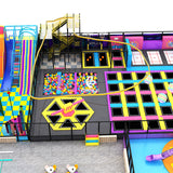 Large commercial trampoline park manufacturer